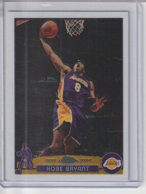 Kobe Bryant 2003-04 Topps Chrome Lakers #1 Black Mamba HOF #36